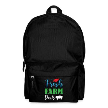 Fresh Farm Pork - Rucksack - Schwarz - Vorne