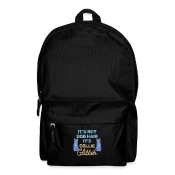 Unique border collie design for - Backpack - black - Front