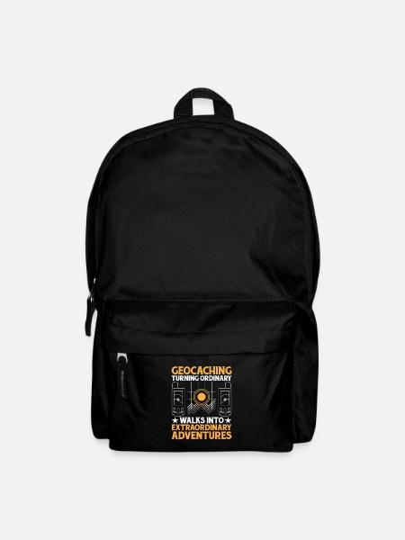 Geocaching Geocache Lustiger Geocacher Geocacher Sayi - Rucksack - Schwarz