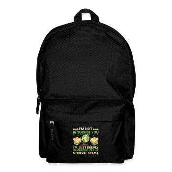 Geschichtslehrer Lustige Geschichtslehrer Sprüche - Rucksack - Schwarz - Vorne