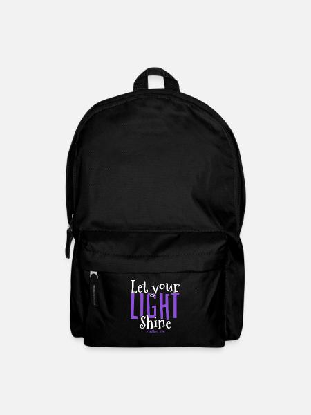 Team Jesus Faithful Spirit Bible Verse Design - Backpack - black
