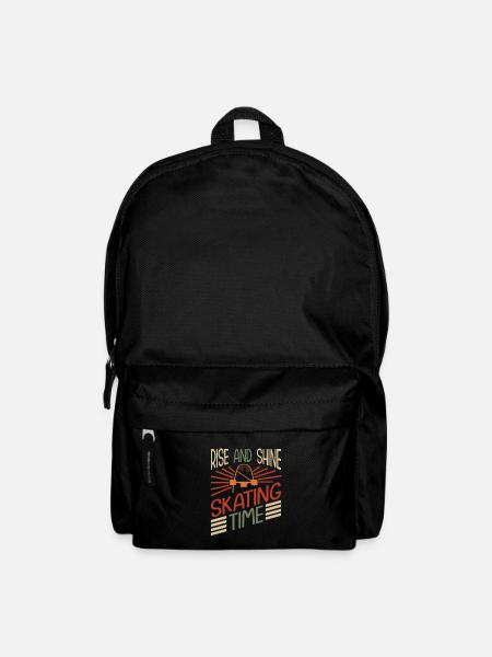 Skateboarding Skateboard Design For Skateboarder - Backpack - black