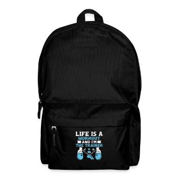 Physical Education Teacher PE Teachers School Spor - Backpack - black - Front