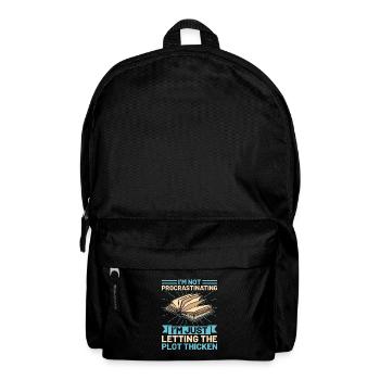 Literature Teacher School Teacher Funny Teachers S - Backpack - black - Front
