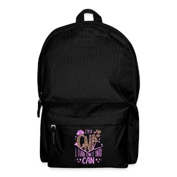 CNA Nursing Quotes Funny Nurse Lovers Cute CNA - Backpack - black - Front