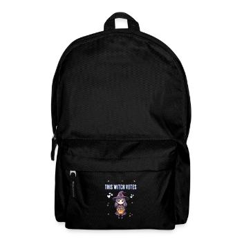 This witch votes - Backpack - black - Front