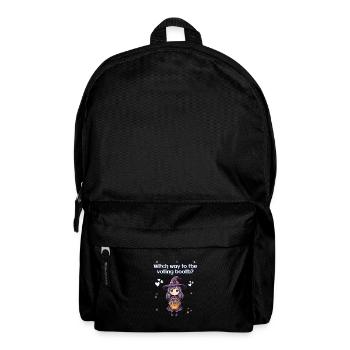 Witch way to the voting booth? - Backpack - black - Front