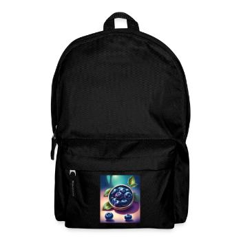 Leckere Heidelbeeren - Rucksack - Schwarz - Vorne