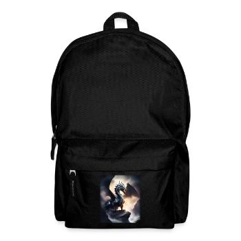 Dunkler Schattendrache - Rucksack - Schwarz - Vorne