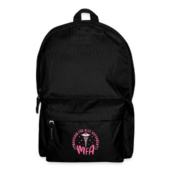 MFA Macherin Medizinische Fachangestellte - Rucksack - Schwarz - Vorne