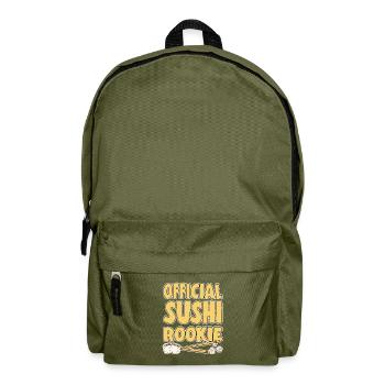 Japanese Food Lover Official Sushi Rooklie - Rucksack - Olivgrün - Vorne