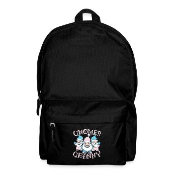 Garden Gnome Costume Gnomes Granny Gnome - Backpack - black - Front