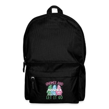 Garden Gnome Costume Gnomes & Let It Go Gnome - Rucksack - Schwarz - Vorne
