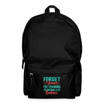 Fitness Motivation Bodybuilder Fit Badass - Backpack - black - Front