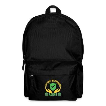 Insurance Agent Future Agent Funny Insurance - Backpack - black - Front