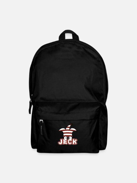 Jeck - Karnevals Kostüm für Kölschen Karneval - Rucksack - Schwarz