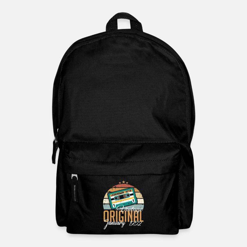 Die Legenden wurden im Januar 1952 geboren Geschen - Rucksack - Schwarz