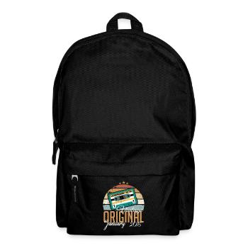 Die Legenden wurden im Januar 2018 geboren Geschen - Rucksack - Schwarz - Vorne