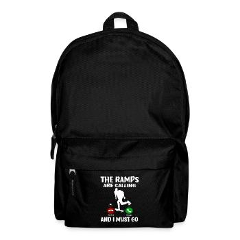 Skateboard Art For Boys Girls Men Skateboard Gifts - Backpack - black - Front