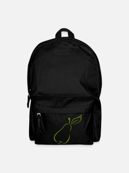 Birne - Rucksack - Schwarz