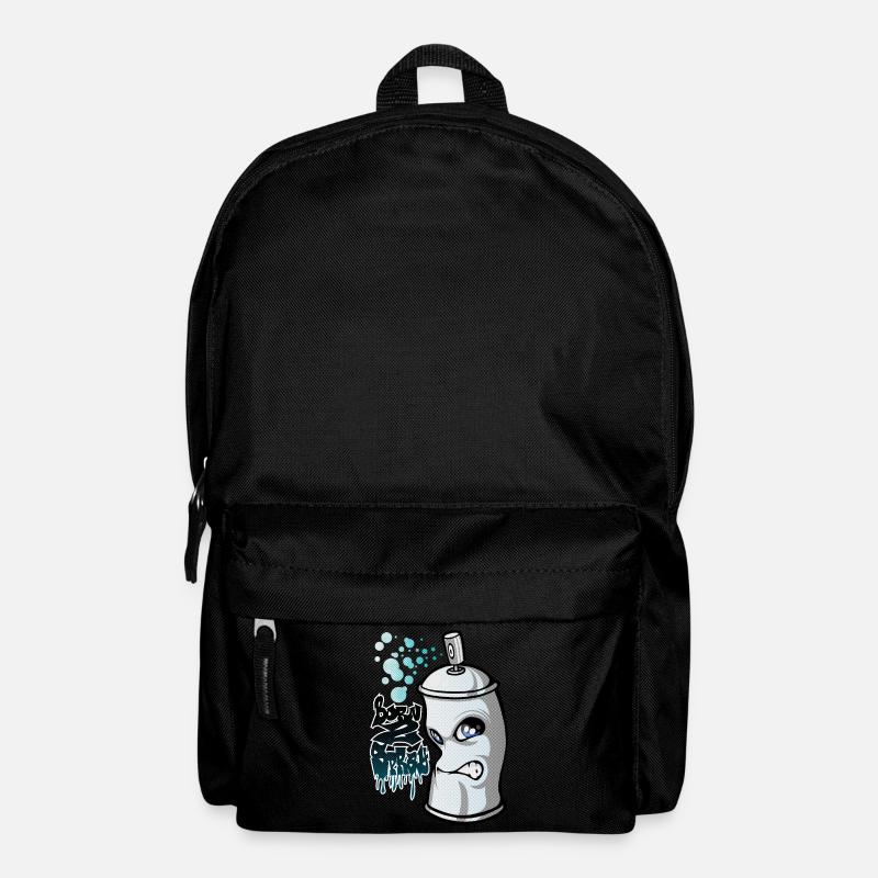 Spray und Graffiti - Rucksack - Schwarz