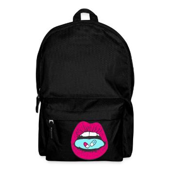 PalmX Pop art Illustration - Rucksack - Schwarz - Vorne