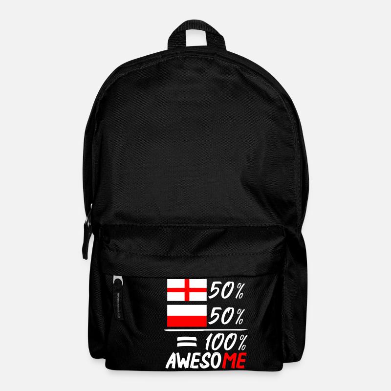 Half english Half Polish - Backpack - black
