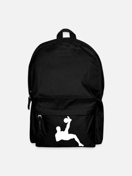 Fußball Spieler Fussball Fußballer Fussballer - Rucksack - Schwarz