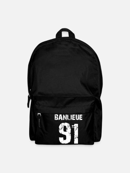 banlieue 91 - Sac à dos - noir