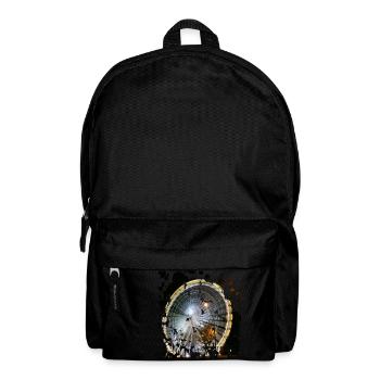 Auf der Kirmes ist das Riesenrad ein highlight - Rucksack - Schwarz - Vorne