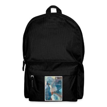 Original art print "Marrakech" - Backpack - black - Front