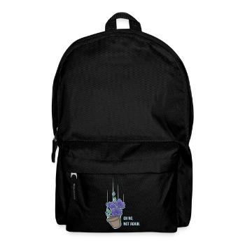 Thoughts of a falling bowl of petunias - Rucksack - Schwarz - Vorne