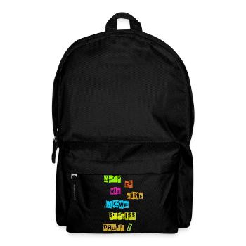 Do it like a seagull fuck it - Backpack - black - Front