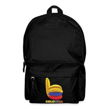 plátano Colombia banane  - Rucksack - Schwarz - Vorne