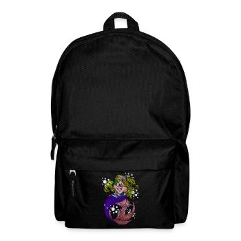 Mama Mermaid Meerjungfrau - Rucksack - Schwarz - Vorne