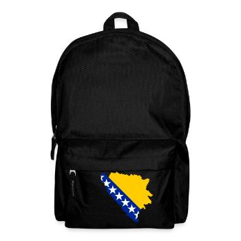 drapeau bosnie-herzégovine cadeau bosnie - Sac à dos - noir - Devant