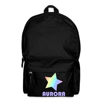 Aurora pastell stella - Rucksack - Schwarz - Vorne
