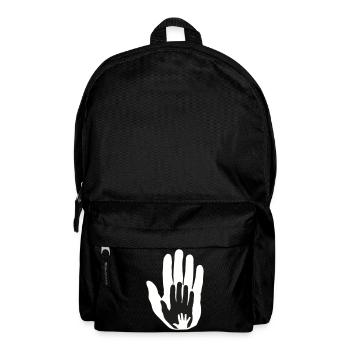 Baby hand in hand in hand - Backpack - black - Front