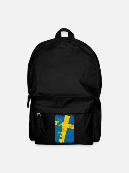 Schweden Flagge - Rucksack - Schwarz