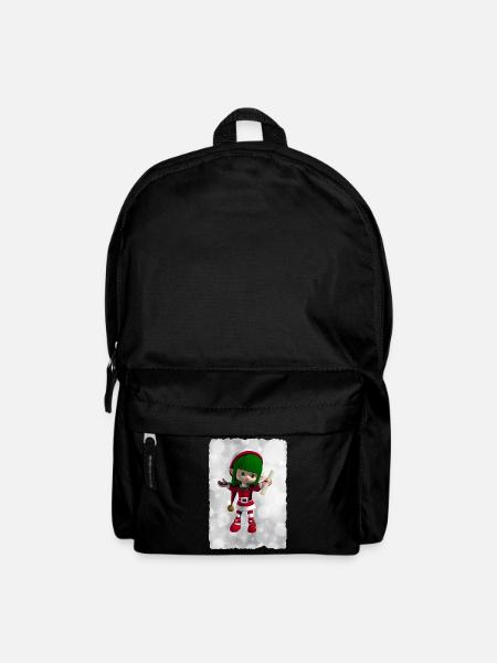 Green Elf - Backpack - black