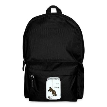I hate cuddlIng - Backpack - black - Front