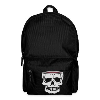 Boire Cup Skull Horror - Sac à dos - noir - Devant