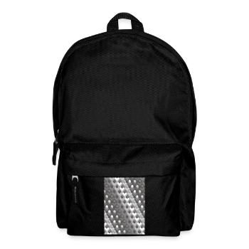 Grayscale gradient Turn right - Backpack - black - Front