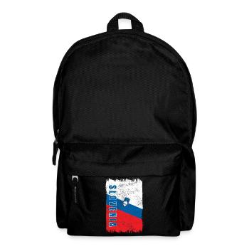 Slovenia vintage flag - Backpack - black - Front
