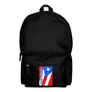 Puerto Rico flag - Backpack - black - Front