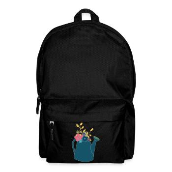 giesskanne blau - Rucksack - Schwarz - Vorne