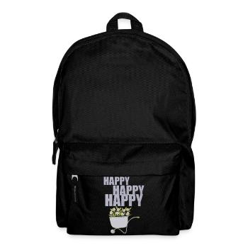 SCHUBKARREN HAPPY - Rucksack - Schwarz - Vorne