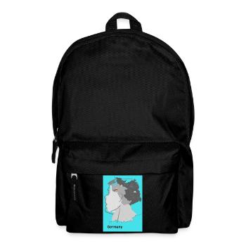 Germany Gradient Map - Backpack - black - Front
