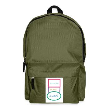 Antwort - Rucksack - Olivgrün - Vorne