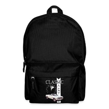 Classic Car - Rucksack - Schwarz - Vorne